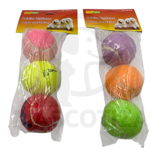 Set Pelota de Tenis 3 pcs
