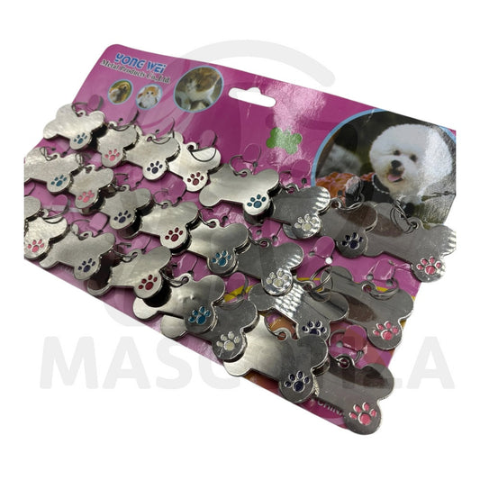 Set Placas Hueso Grande con Patita