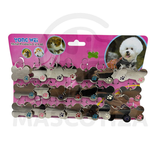 Set Placas Hueso Grande con Patita