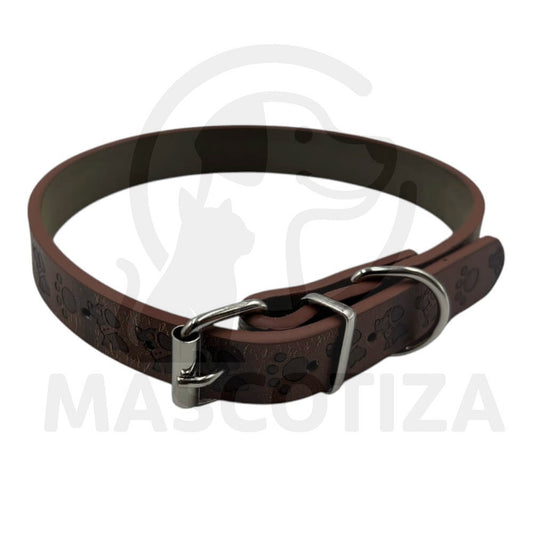 Collar de Perro con Estilo Patitas