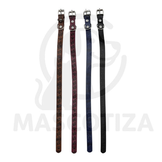 Collar de Perro con Estilo Patitas
