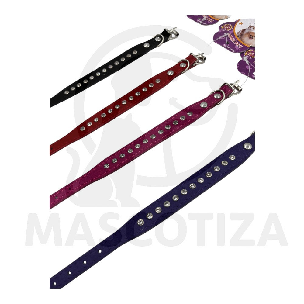 Collar Terciopelo con Diamante