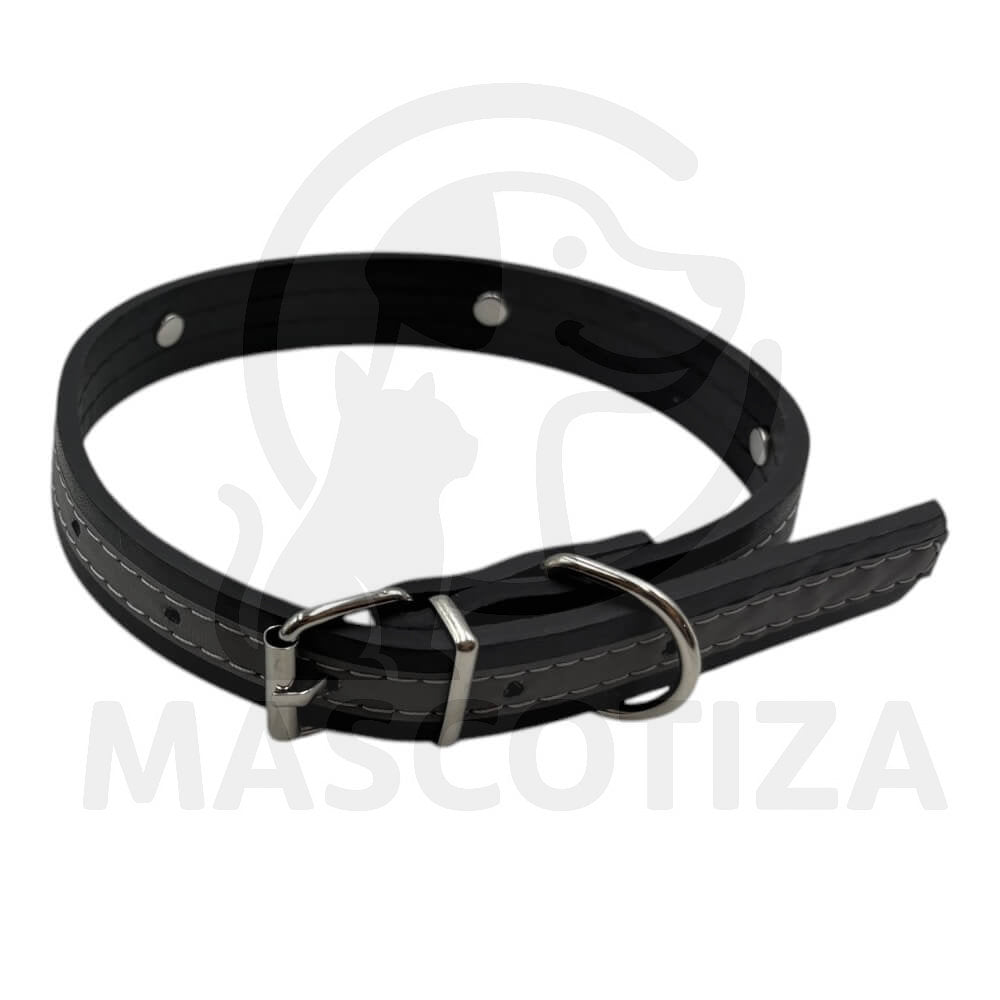 Collar Reflectante con Hueso