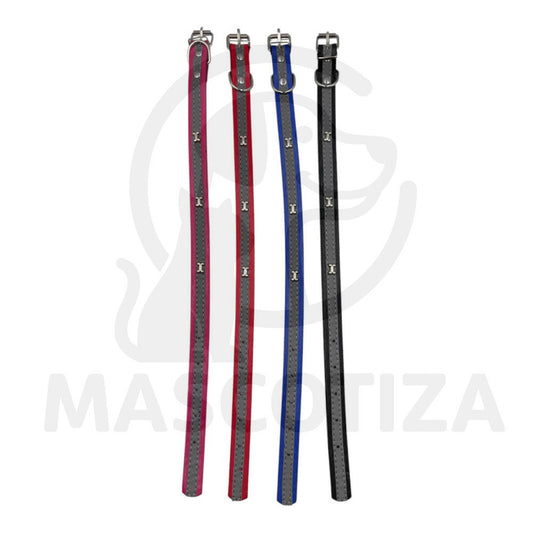 Collar Reflectante con Hueso