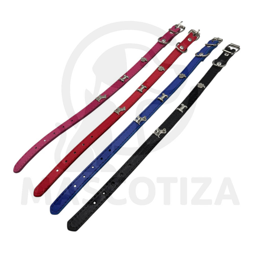 Collar Perro con Huesos y Patitas