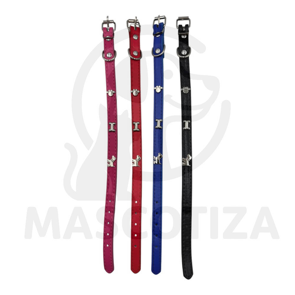 Collar Perro con Huesos y Patitas