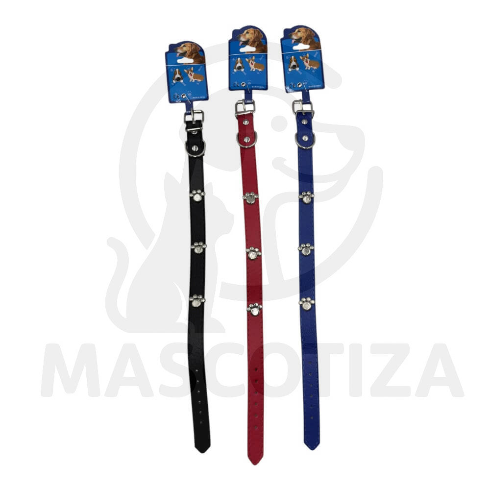 Collar con Placas de Patita